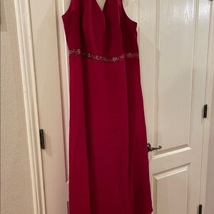 Michaelangelo Vibrant Red Maxi Dress